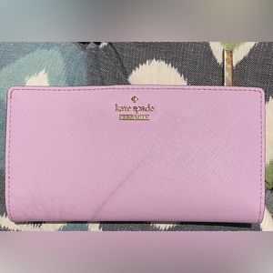 Kate Spade lavender wallet.